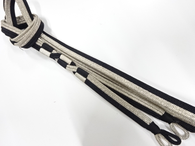 正絹　手組帯締め